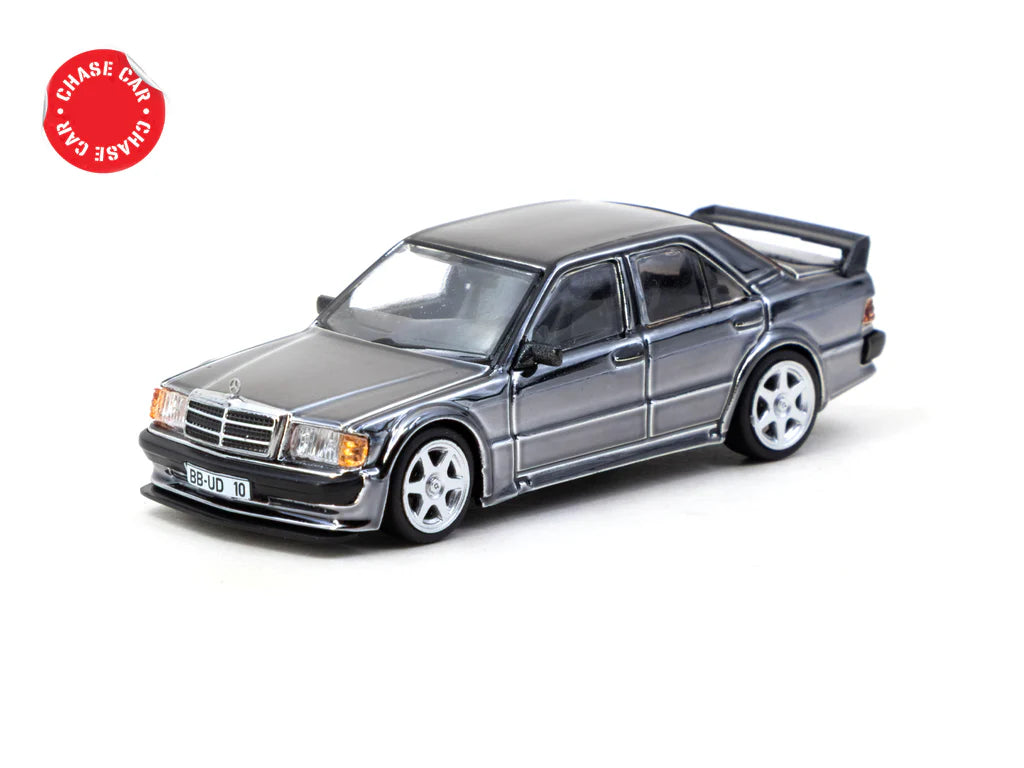 Tarmac Works 1:64 Mercedes Benz 190E2.5-16 EVO CHROME CHASE