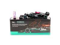 Thumbnail for Tarmac Works 1:64 Mercedes Benz AMG F1 W12 Sao Paulo Grand Prix Lewis Hamilton