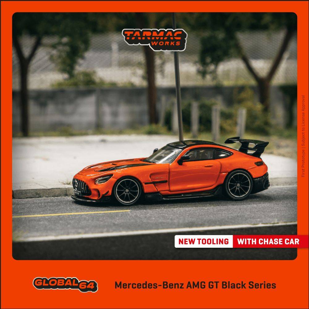 PRE-ORDER Tarmac Works 1:64 Mercedes-Benz AMG GT Black Series Orange
