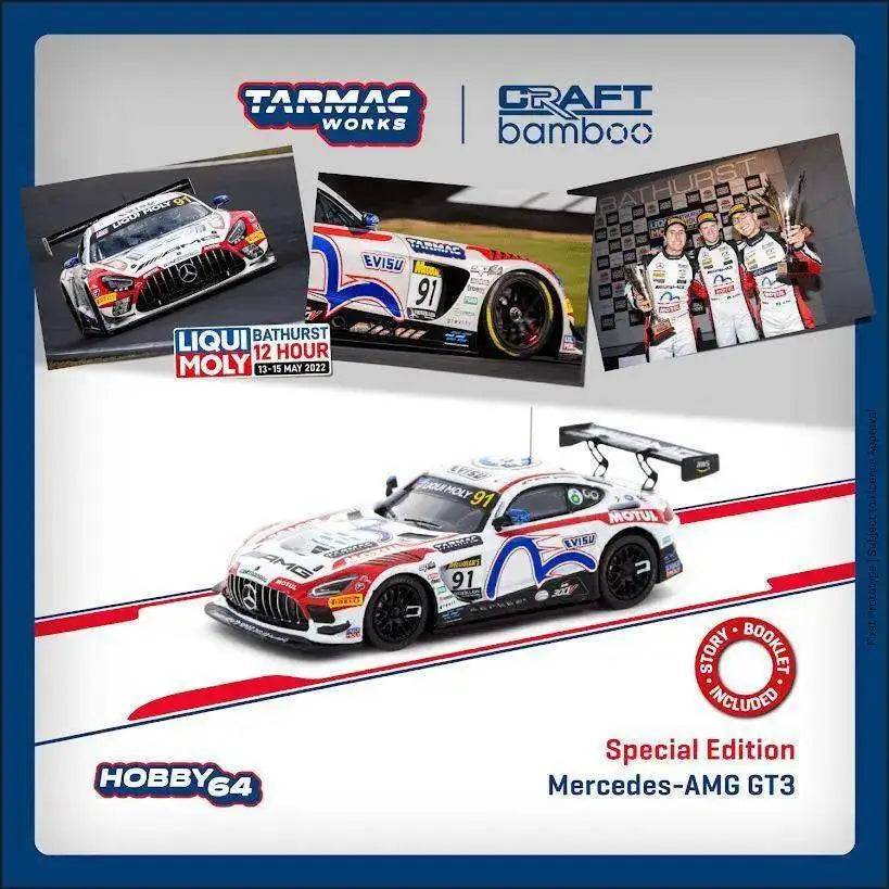 Tarmac Works 1:64 Mercedes Benz AMG GT3 Special Edition Bathurst 12 Hour