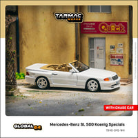 Thumbnail for Tarmac Works 1:64 Mercedes Benz SL 500 Koenig Specials White