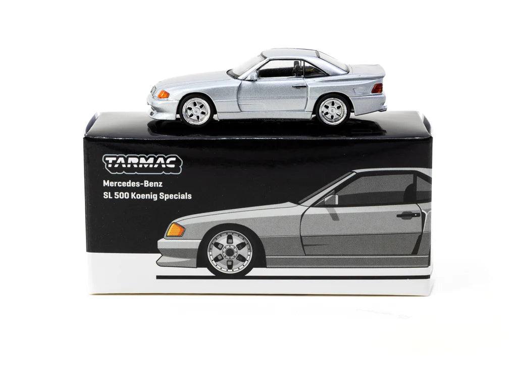 Tarmac Works 1:64 Mercedes-Benz SL 500 Koenig Specials Silver