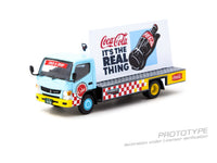Thumbnail for Tarmac Works 1:64 Mitsubishi Fuso Canter Coca Cola