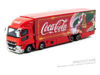 Thumbnail for Tarmac Works 1:64 Mitsubishi Fuso Super Great Coca Cola Santa