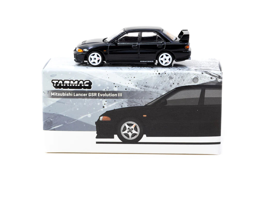 Tarmac Works 1:64 Mitsubishi Lancer GSR Evolution III Black