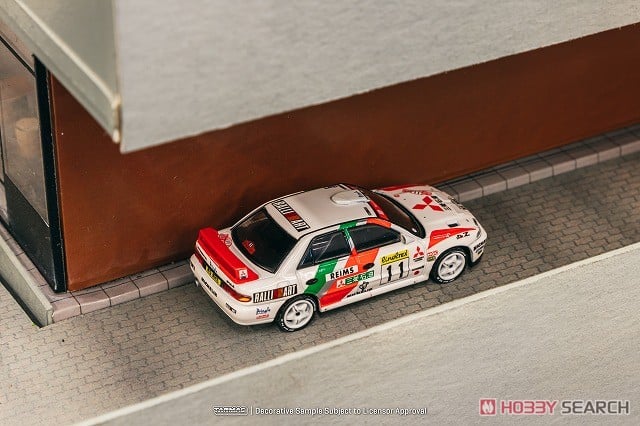 Tarmac Works 1:64 Mitsubishi Lancer GSR Evolution III Rallye Monte Carlo