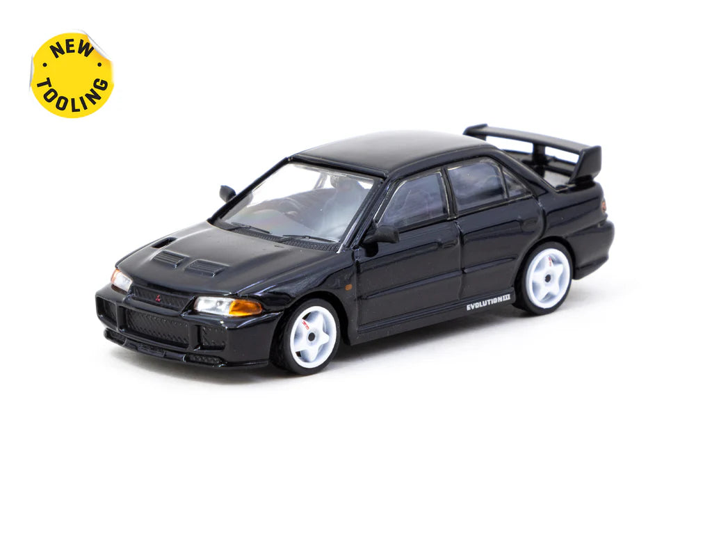 Tarmac Works 1:64 Mitsubishi Lancer GSR Evolution III Black