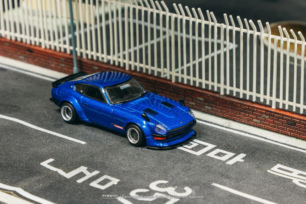 Tarmac Works 1:64 Nissan Fairlady Z Blue Designed By Jonsibal