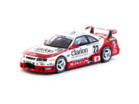 Thumbnail for Tarmac Works 1:64 Nissan NISMO GT-R LM 24h of Le Mans 1995 Presentation K. Hoshino / T. Suzuki / M. Kageyama
