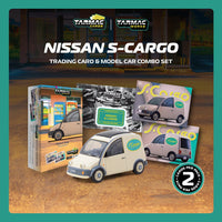 Thumbnail for Tarmac Works 1:64 Nissan S Cargo Presentation + Trading Cards