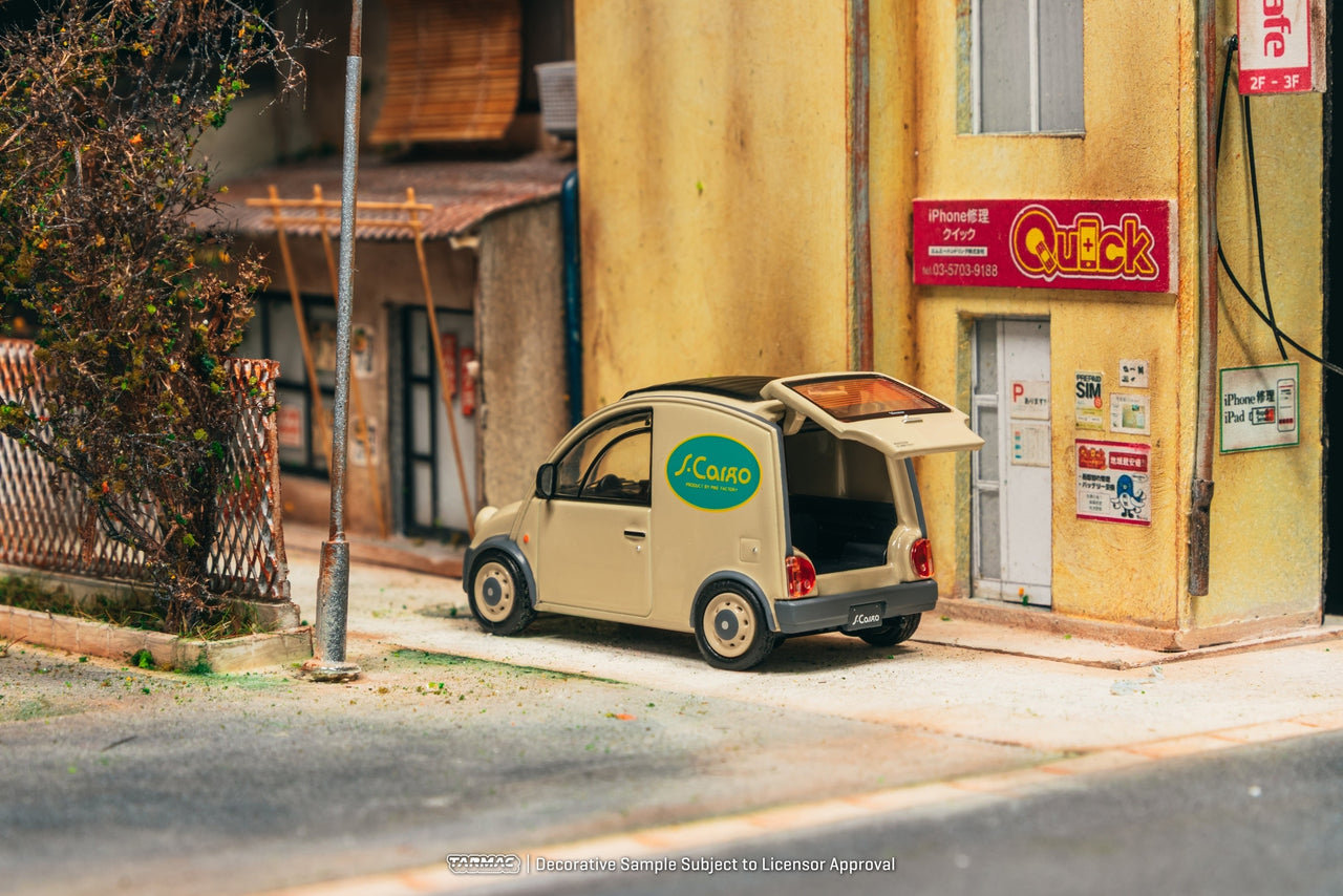 Tarmac Works 1:64 Nissan S Cargo Presentation + Trading Cards