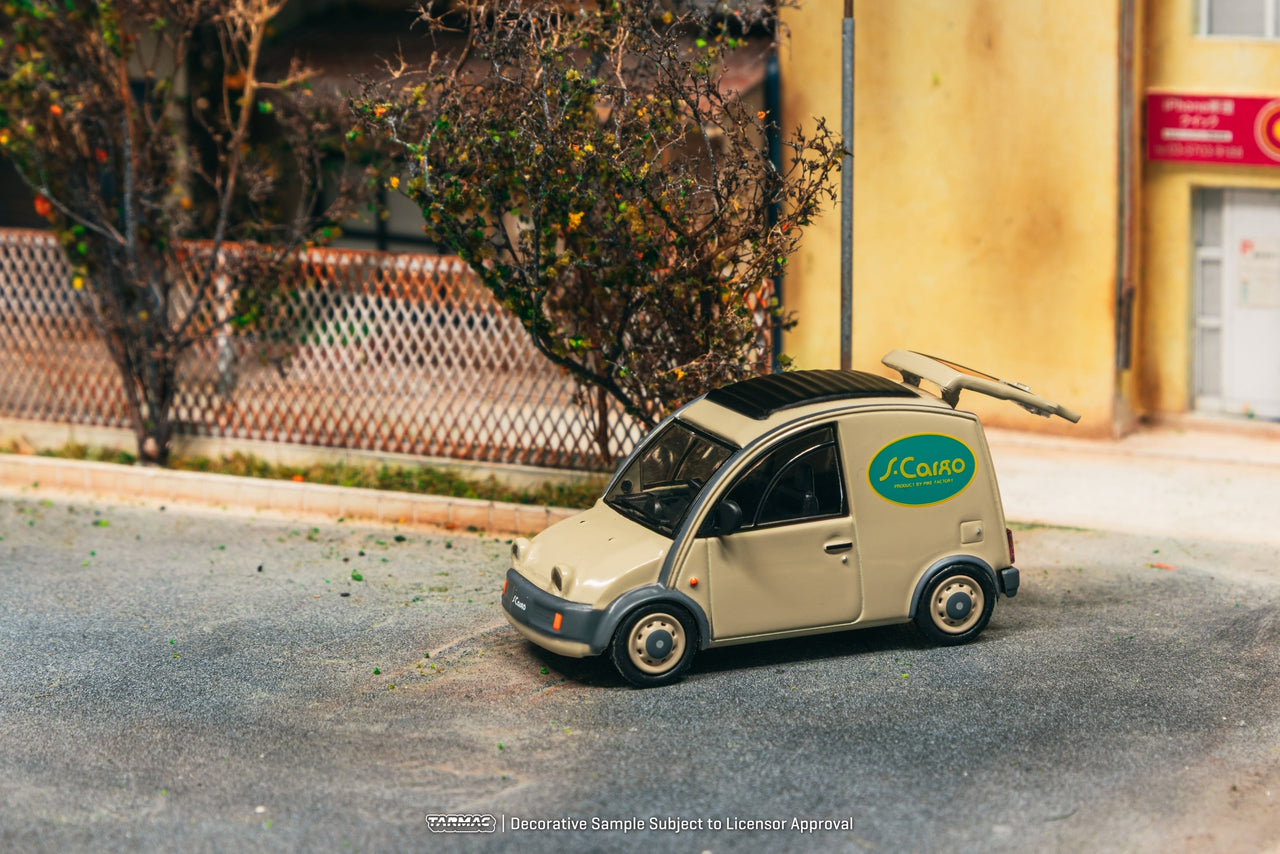 Tarmac Works 1:64 Nissan S Cargo Presentation + Trading Cards