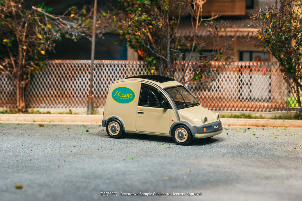 Tarmac Works 1:64 Nissan S Cargo Presentation + Trading Cards
