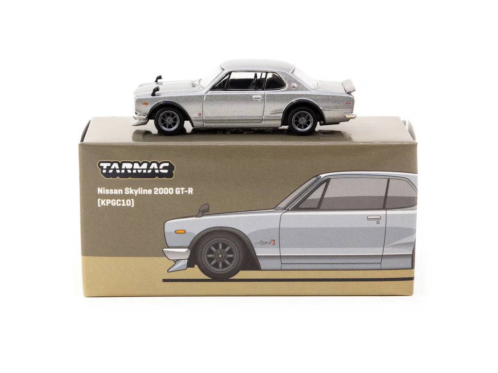 Tarmac Works 1:64 Nissan Skyline 2000 GT-R KPGC10 Silver