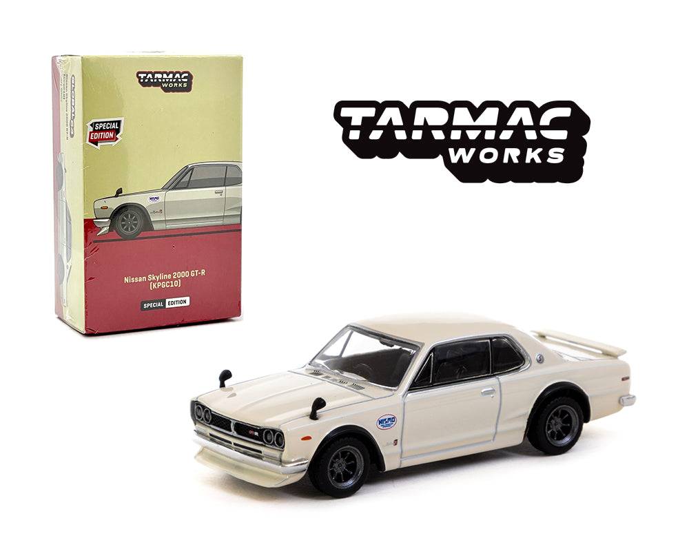 Tarmac Works 1:64 Nissan Skyline 2000 GT-R KPGC10 Ivory White Japan Special Edition