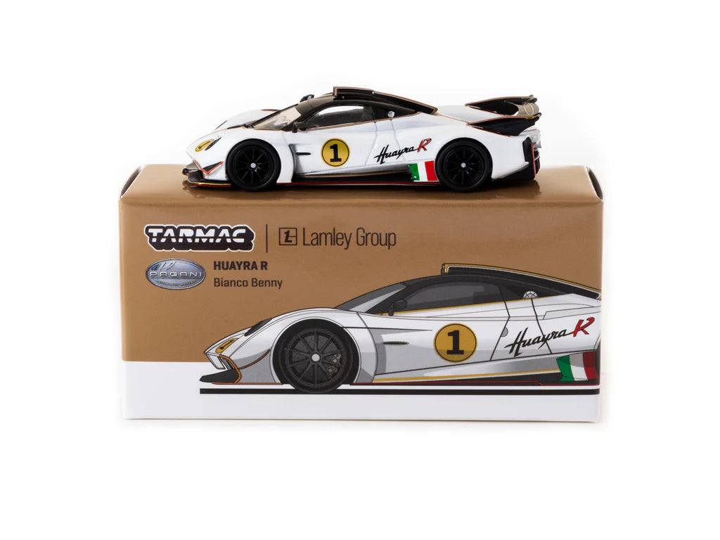 Tarmac Works 1:64 Pagani Huayra R – Bianco Benny