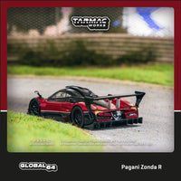 Thumbnail for PRE-ORDER Tarmac Works 1:64 Pagani Zonda R Rosso Dubai
