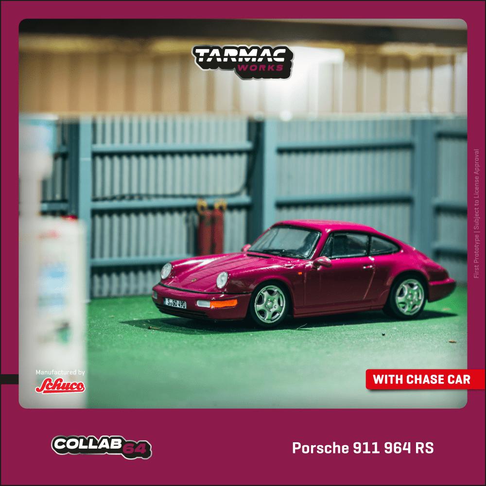 Tarmac Works 1:64 Porsche 911 964 RS Ruby Star
