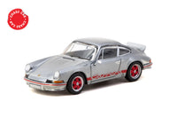 Thumbnail for Tarmac Works 1:64 Porsche 911 Carrera RS 2.7 Lightweight White/Red RAW CHASE