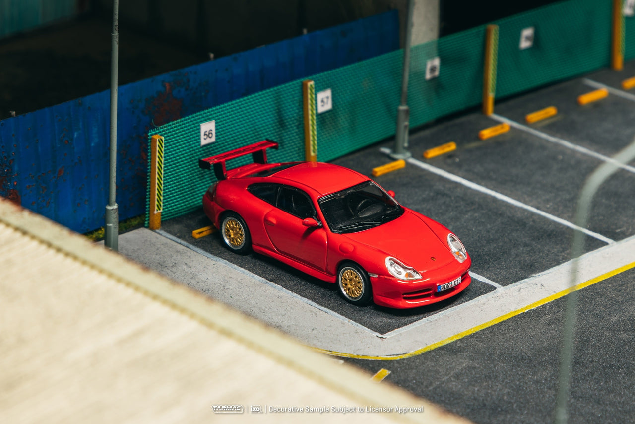 Tarmac Works 1:64 Porsche 911 GT3 type 996 , Red