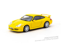 Thumbnail for Tarmac Works 1:64 Porsche 911 GT3 type 996 , Yellow
