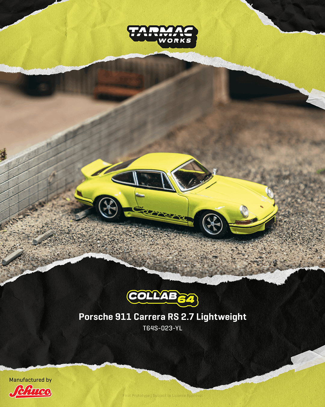 Tarmac Works 1:64 Porsche 928 S, Safety Car