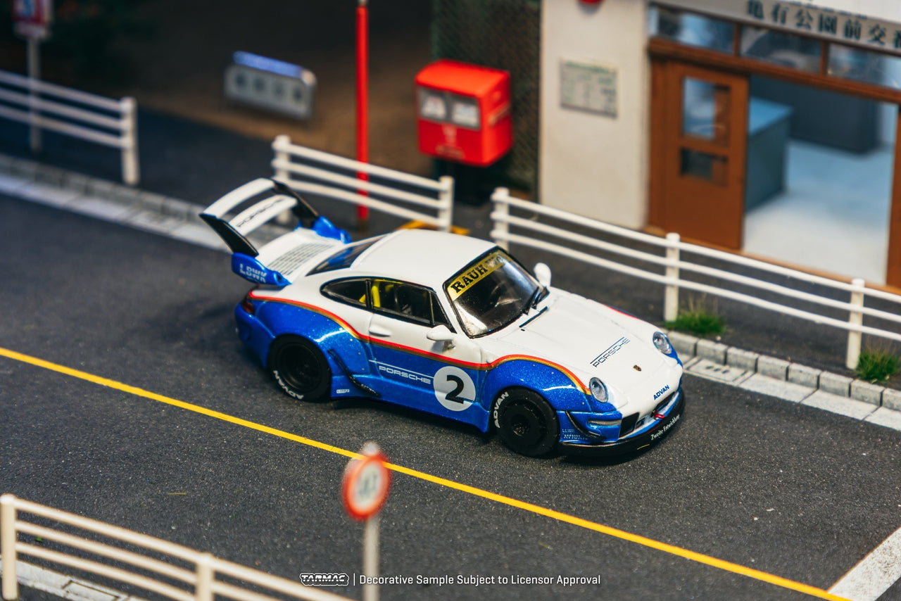 Tarmac Works 1:64 RWB 993 Liberty Walk w/ Container