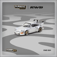 Thumbnail for Tarmac Works 1:64 RWB Porsche 964 Silver