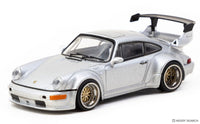 Thumbnail for Tarmac Works 1:64 RWB Porsche 964 Silver