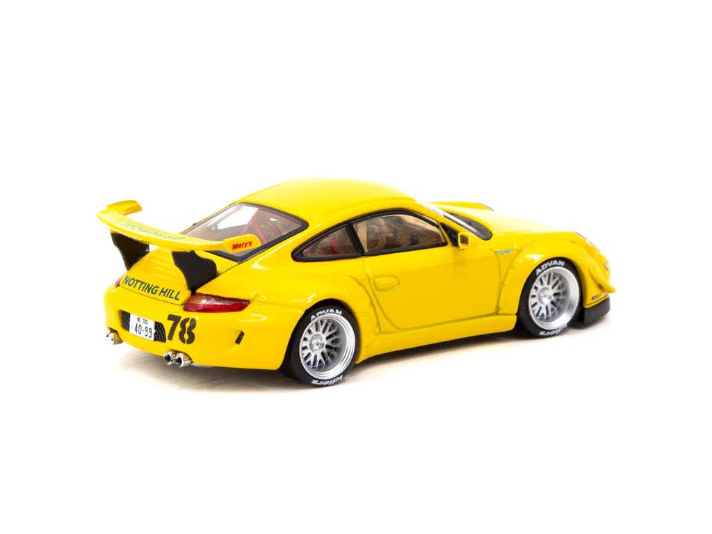 Tarmac Works 1:64 RWB Porsche 997 NOTTING HILL – Yellow