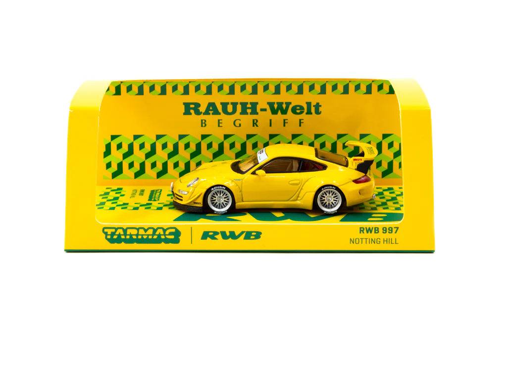 Tarmac Works 1:64 RWB Porsche 997 NOTTING HILL – Yellow