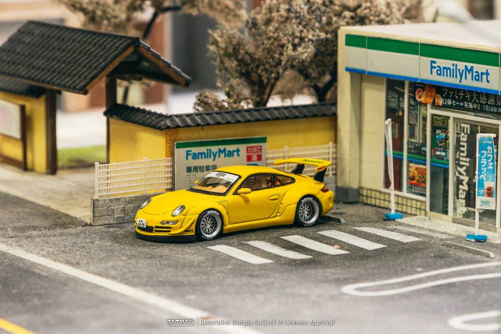 Tarmac Works 1:64 RWB Porsche 997 NOTTING HILL – Yellow