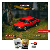 Thumbnail for Tarmac Works 1:64 Saab 900 Turbo Red