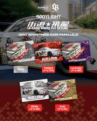 Thumbnail for Tarmac Works 1:64 Tarmac Cards LB-KAIDO WORKS R32 SKYLINE 