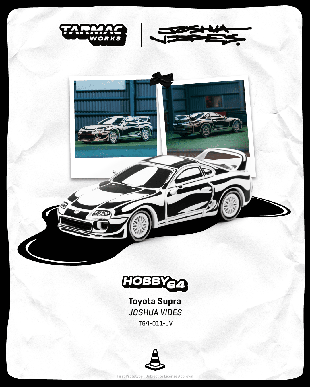 Tarmac Works 1:64 Toyota Supra - Designed by JOSHUA VIDES