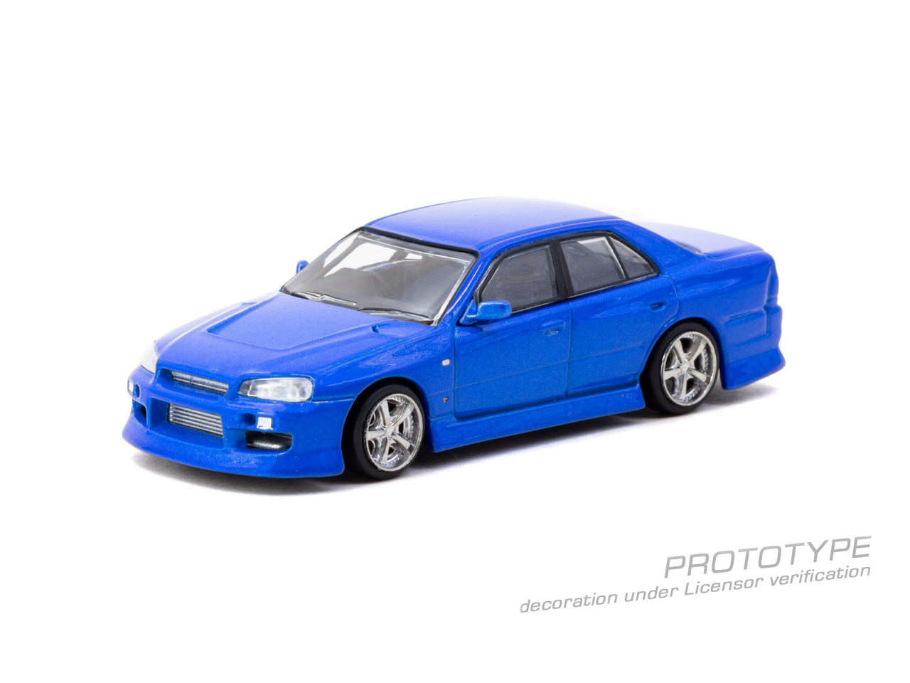 Tarmac Works 1:64 URAS Skyline ER34, Blue