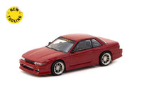 Thumbnail for Tarmac Works 1:64 VERTEX Nissan Silvia S13 Red Metallic