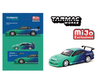 Thumbnail for Tarmac Works 1:64 VERTEX Nissan Silvia S15 Falken Livery – Blue