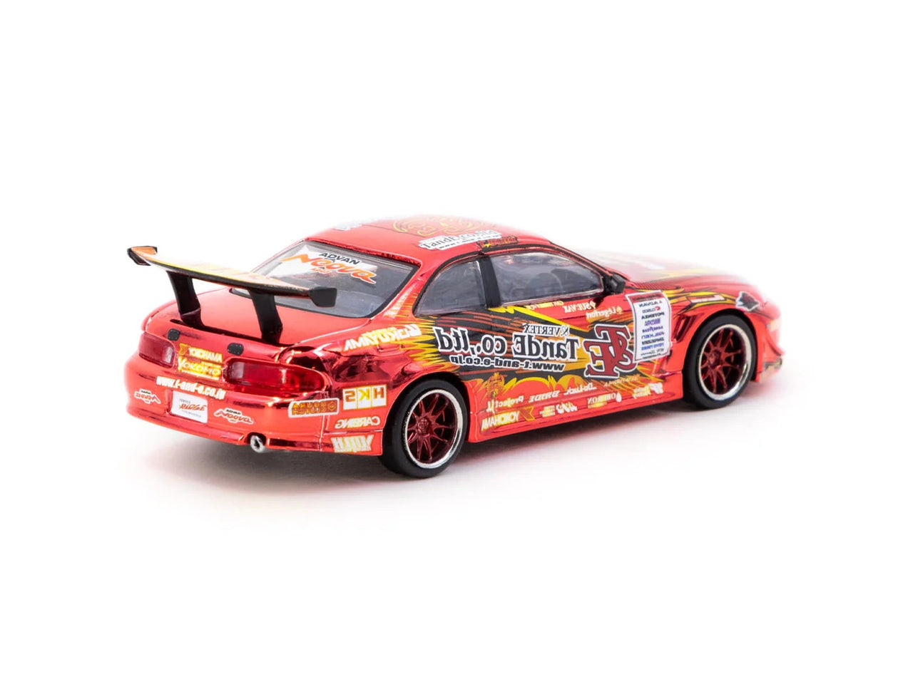 Tarmac Works 1:64 VERTEX Ridge TE3006 Soarer Chrome Red - Tokyo Auto Salon 2026 Special