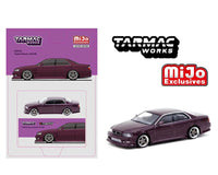 Thumbnail for Tarmac Works 1:64 VERTEX Toyota Chaser JZX100 – Purple Metallic