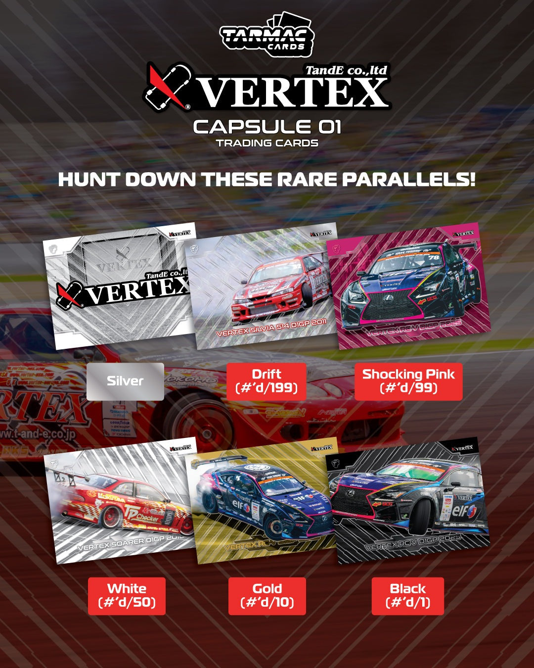 Tarmac Works 1:64 Vertex Capsule 01