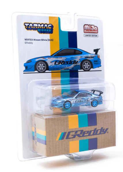 Tarmac Works 1:64 Vertex Nissan Silvia S15 GReddy Special Limited Edition CHASE