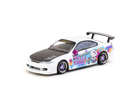 Thumbnail for Tarmac Works 1:64 Vertex Nissan Silvia S15 Hello Kitty Special Limited Edition