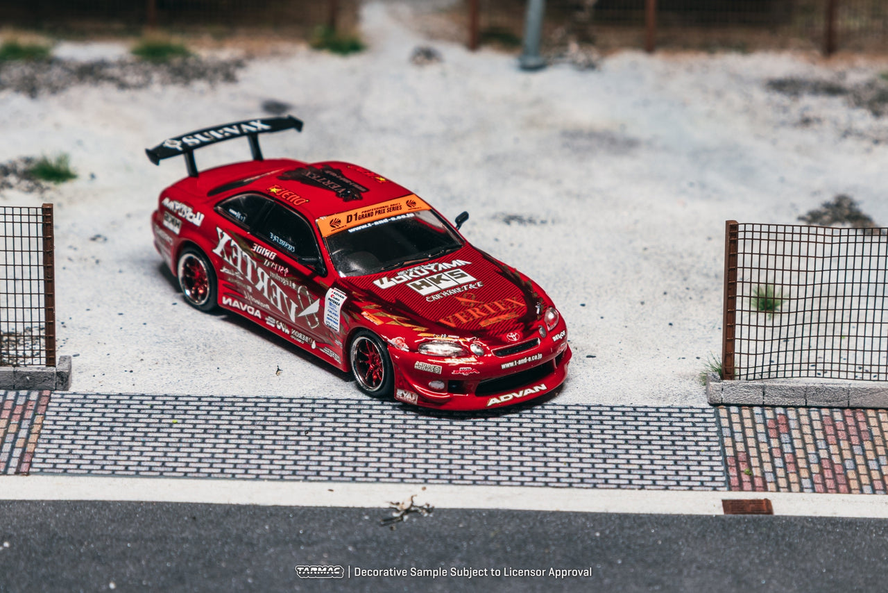 Tarmac Works 1:64 Vertex Ridge TE3005 Soarer w/Trading Cards
