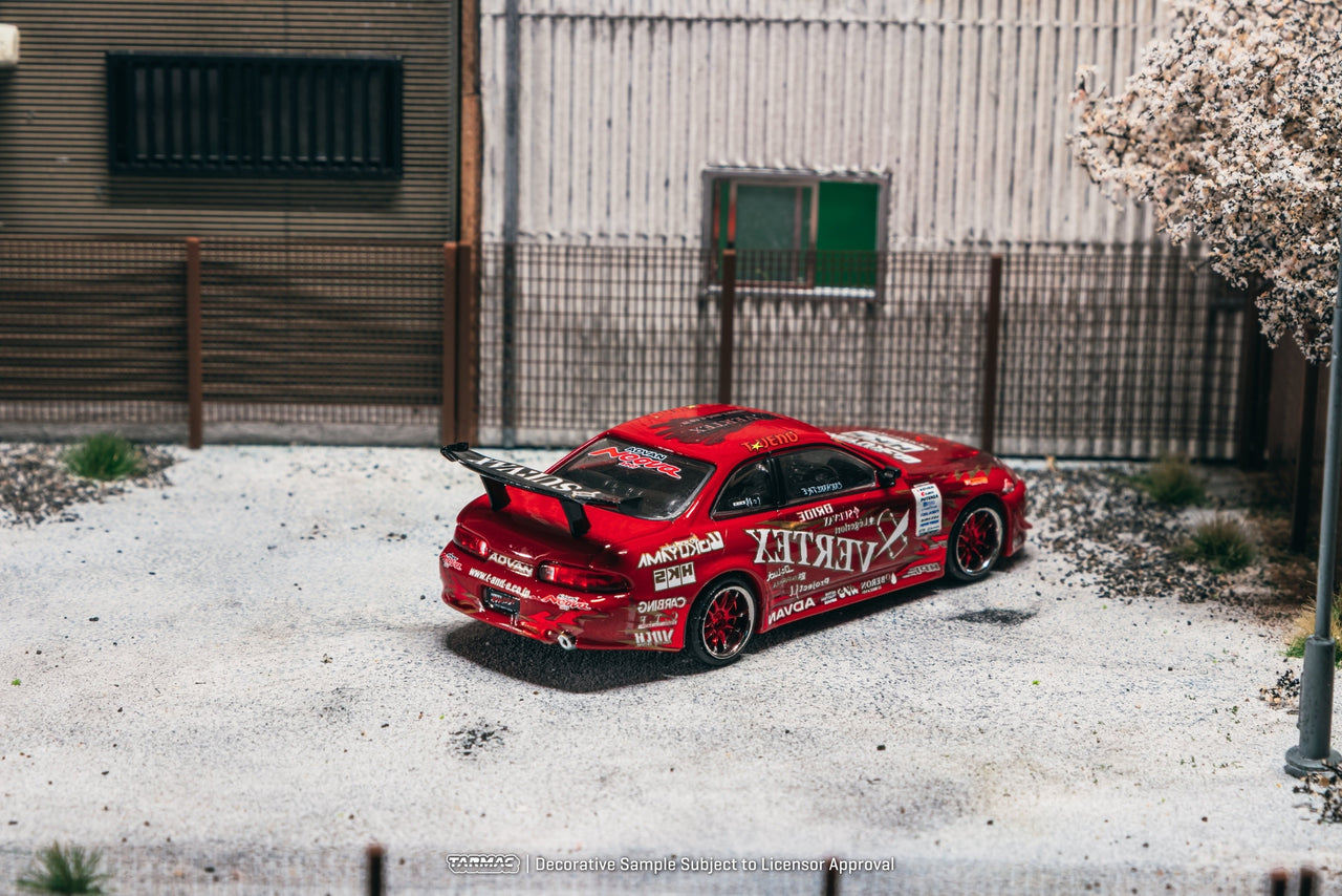 Tarmac Works 1:64 Vertex Ridge TE3005 Soarer w/Trading Cards