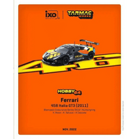 Thumbnail for Tarmac Works IXO 1:64 Ferrari 458 Italia GT3 GT3 Blancpain Endurance Series 2012 Valentino Rossi