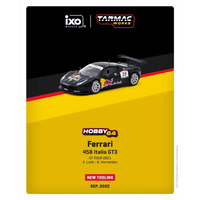 Thumbnail for Tarmac Works IXO 1:64 Ferrari 458 Italia GT3 Red Bull Racing