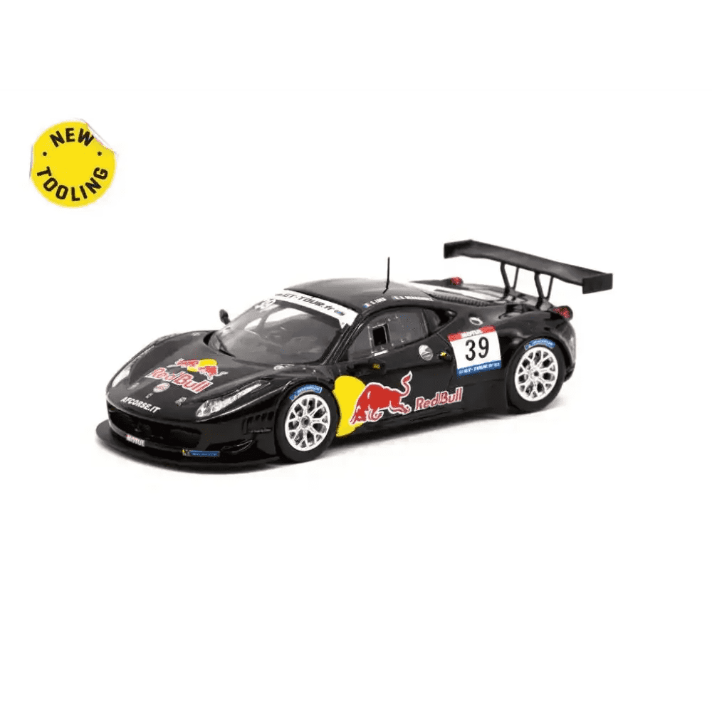 Tarmac Works IXO 1:64 Ferrari 458 Italia GT3 Red Bull Racing