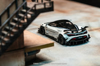Thumbnail for Tarmac Works x CM Model 1:64 LB-WORKS Mclaren 720S, White