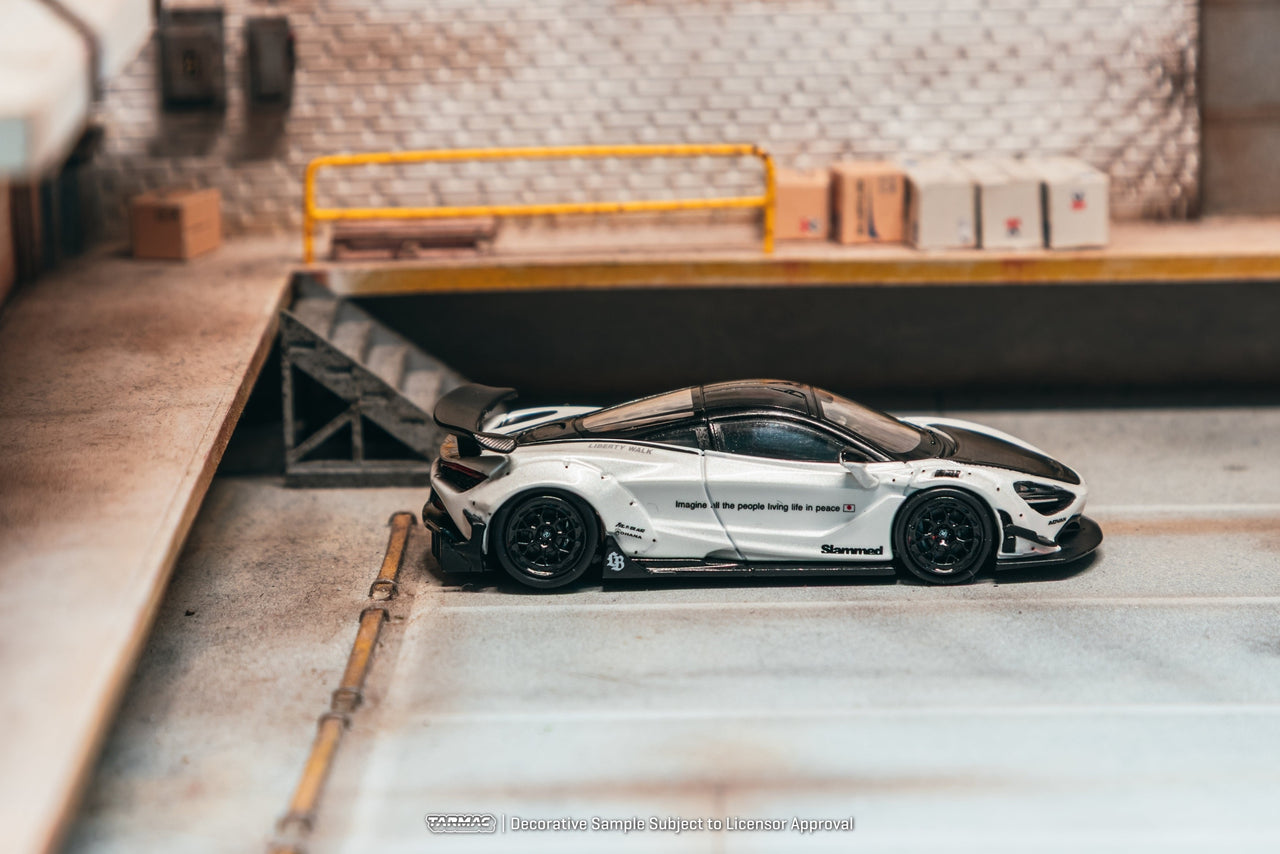 Tarmac Works x CM Model 1:64 LB-WORKS Mclaren 720S, White